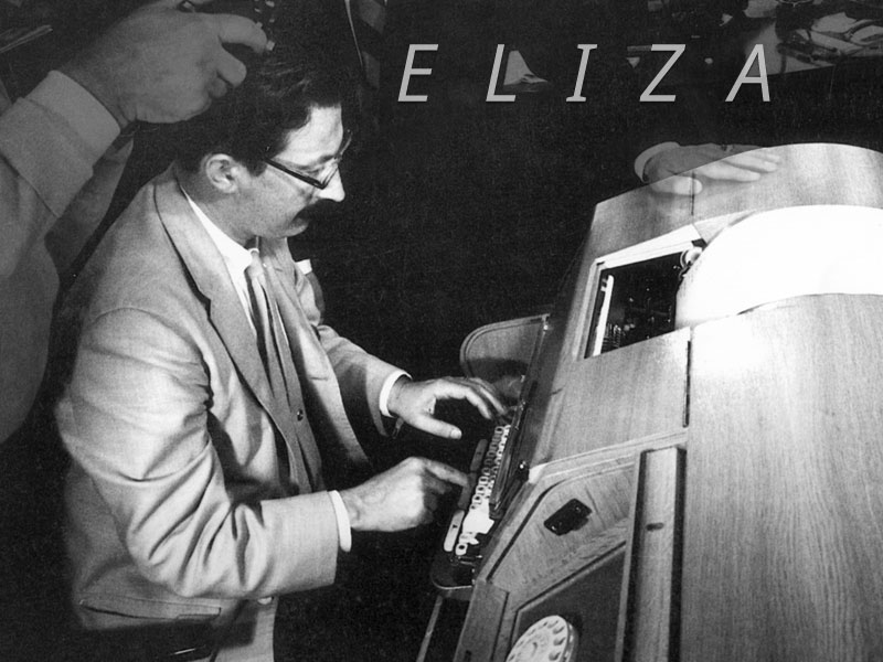 Foto de Joseph Weizenbaum, criador do programa ELIZA